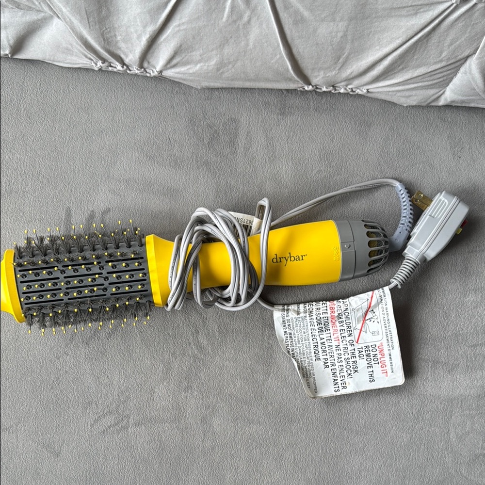 Drybar Yellow and Gray Hair Styling Accessory